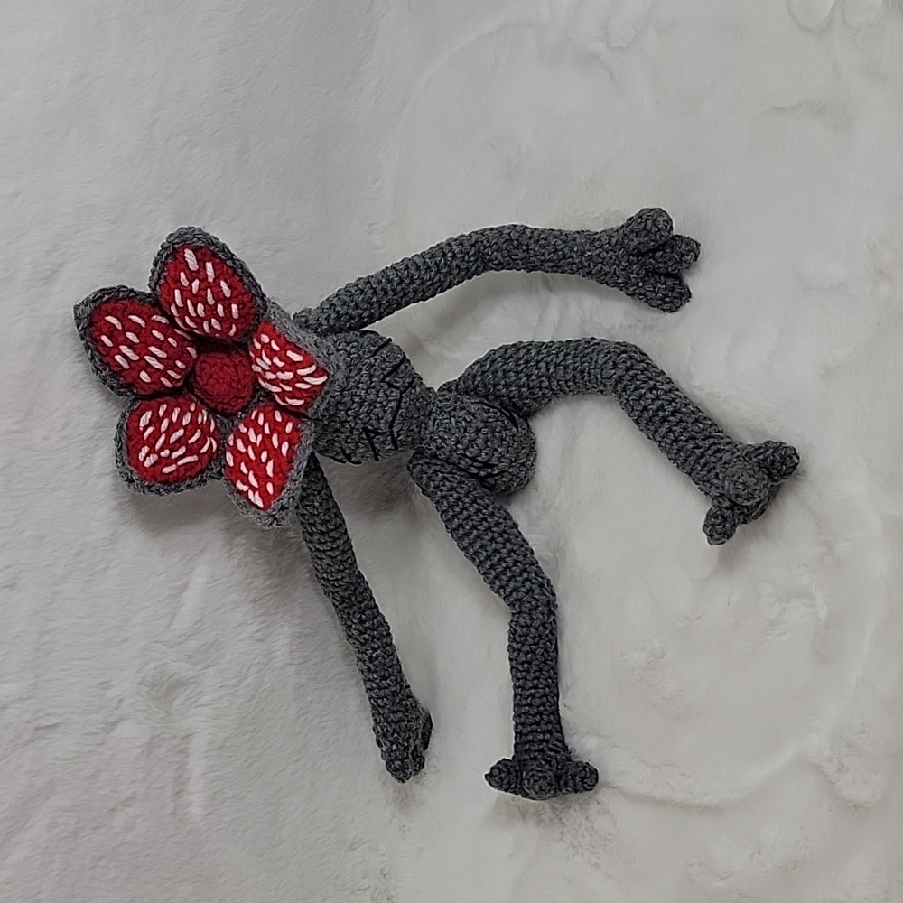 Handmade Demogorgon Crochet Plush 18"